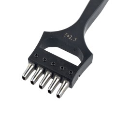 Oval punch 5x2.5mm (5 prongs)