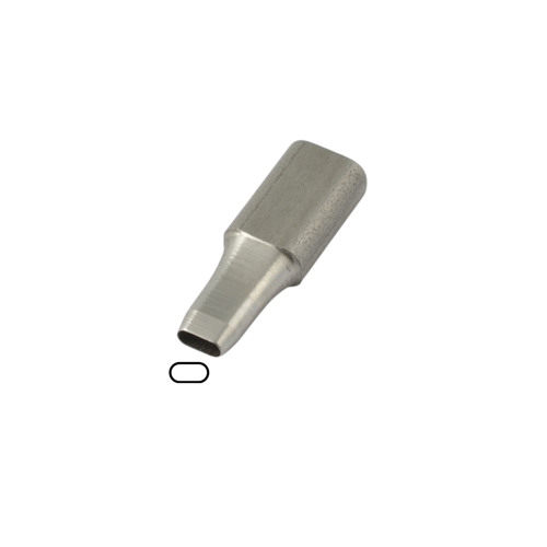 Spare oval tooth 4x2mm for strap punch