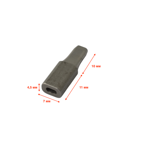 Spare oval tooth 4x2mm for strap punch