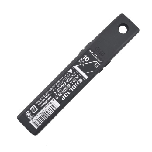 Spare blades NT Cutter Black BL13P (18mm,10pcs)