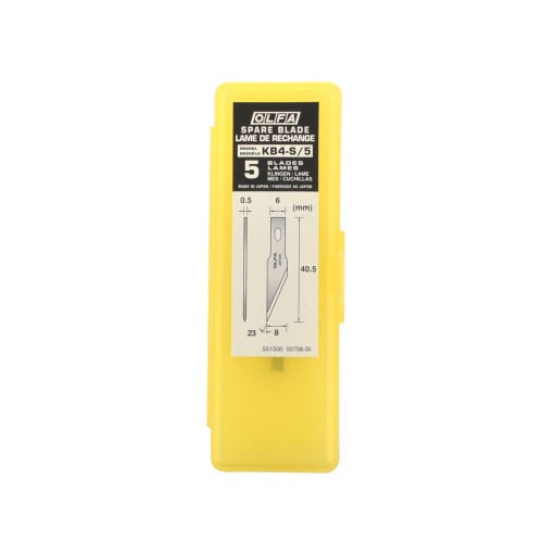 Spare blades Olfa KB4-S/5 (5pcs)