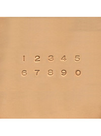 Набор штампов Цифры 6,5мм