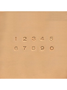 Набор штампов Цифры 6,5мм