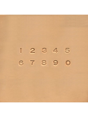 Набор штампов Цифры 6,5мм